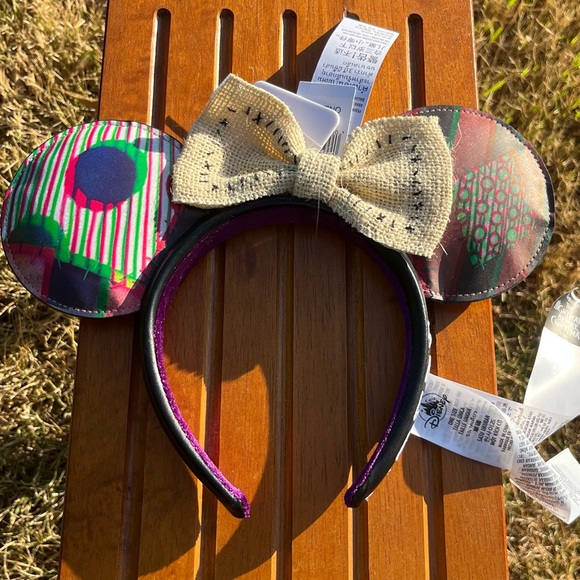 Nightmare Before Christmas Jack Skellington and Sally Disney Parks Ears Headband - Picture 8 of 12